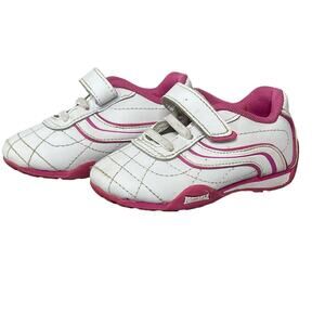 Baby‎ Girl Lonsdale Camden Infants Trainers sneakers shoes 5 pink and white